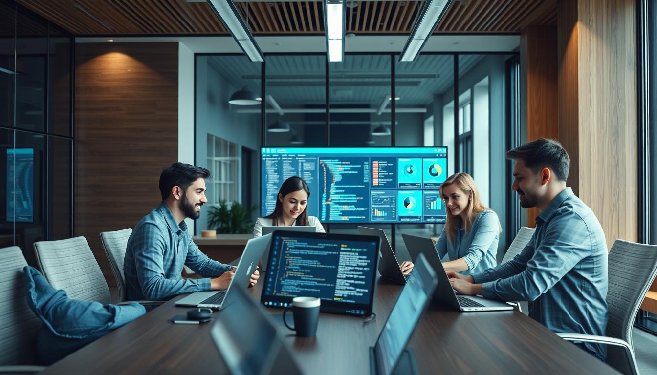 Enterprise software dashboards and business process automation